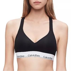 Calvin Klein Modern Padded Black Bralette